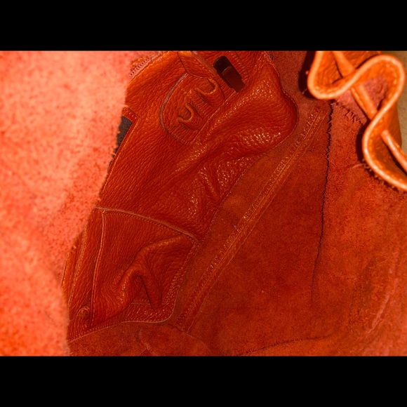 Carlos Falchi buffalo bag  in corvette red - Picture 10 of 12